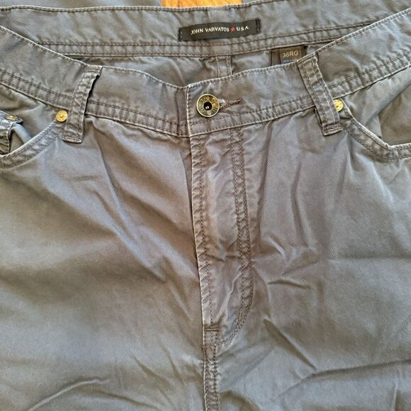 John Varvatos Pants Size 36 x 30 100% Cotton - Picture 2 of 9